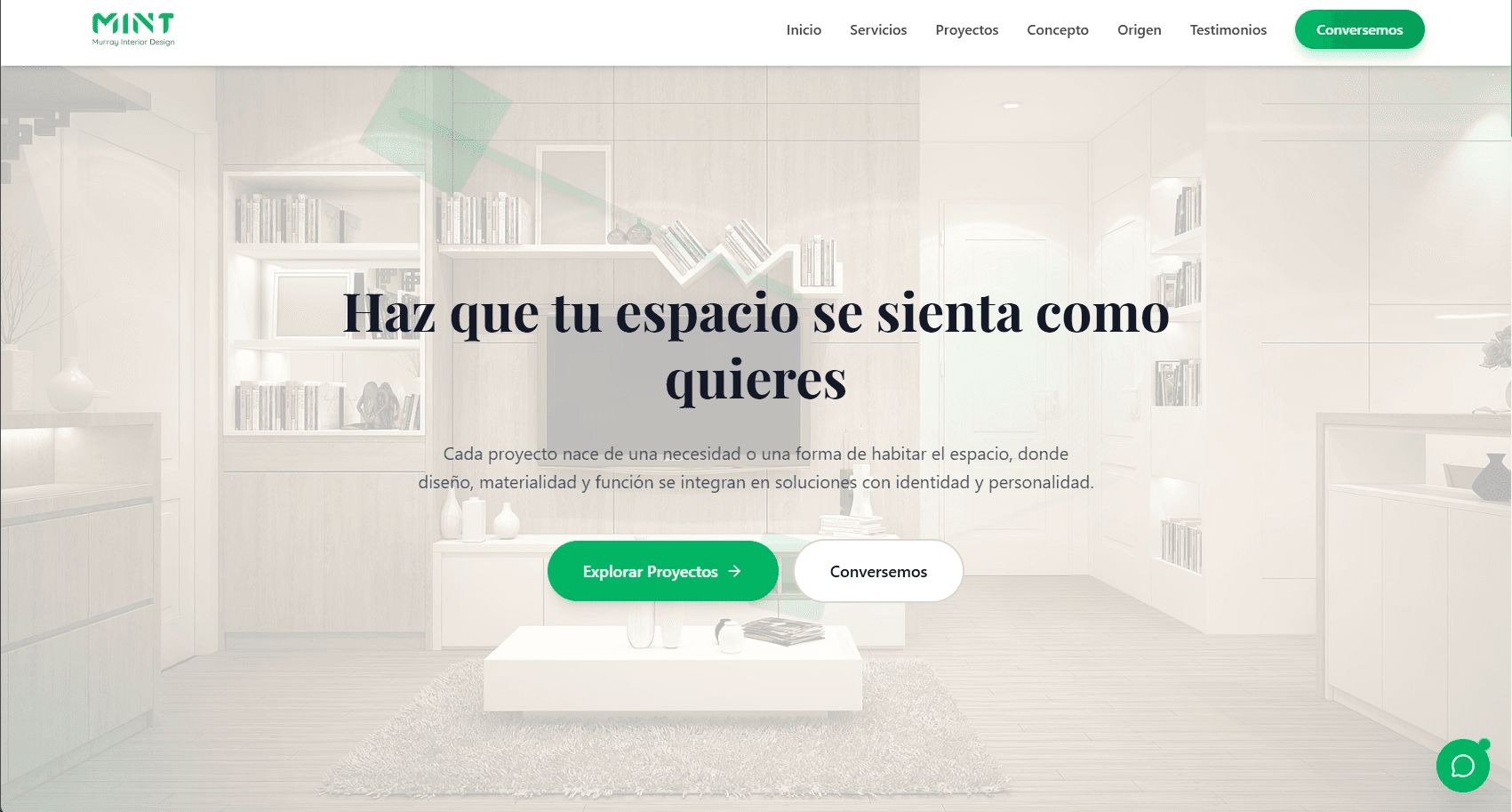 Screenshot de Mint Design