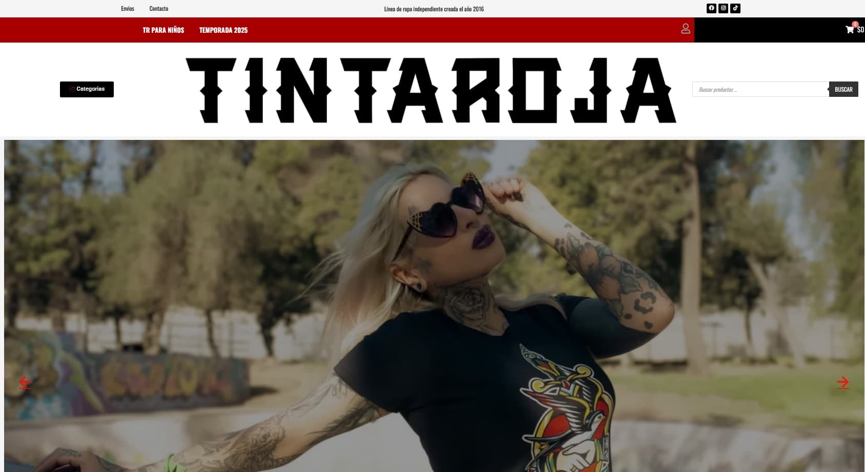Screenshot de Tinta Roja