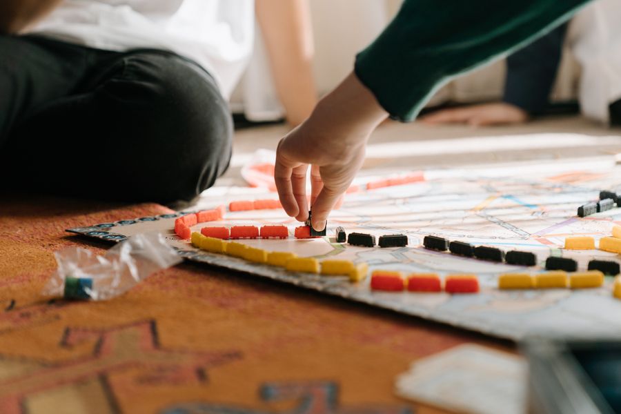 Noche de juegos de mesa